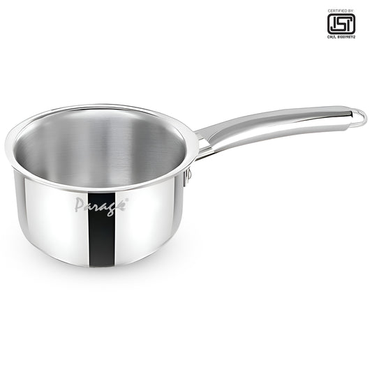 Saucepan | 16cm, 1.75l | Stainless Steel | Silver | Tri-Ply