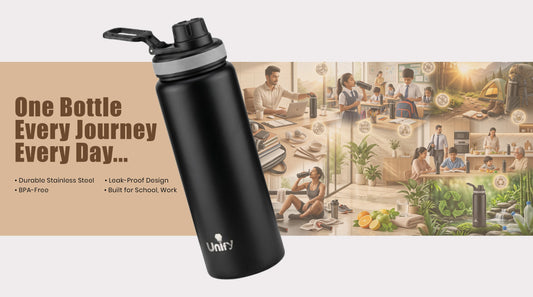 Stainless Steel Water Bottle – Durable, Leak-Proof &amp; Designed for Everyday Hydration
