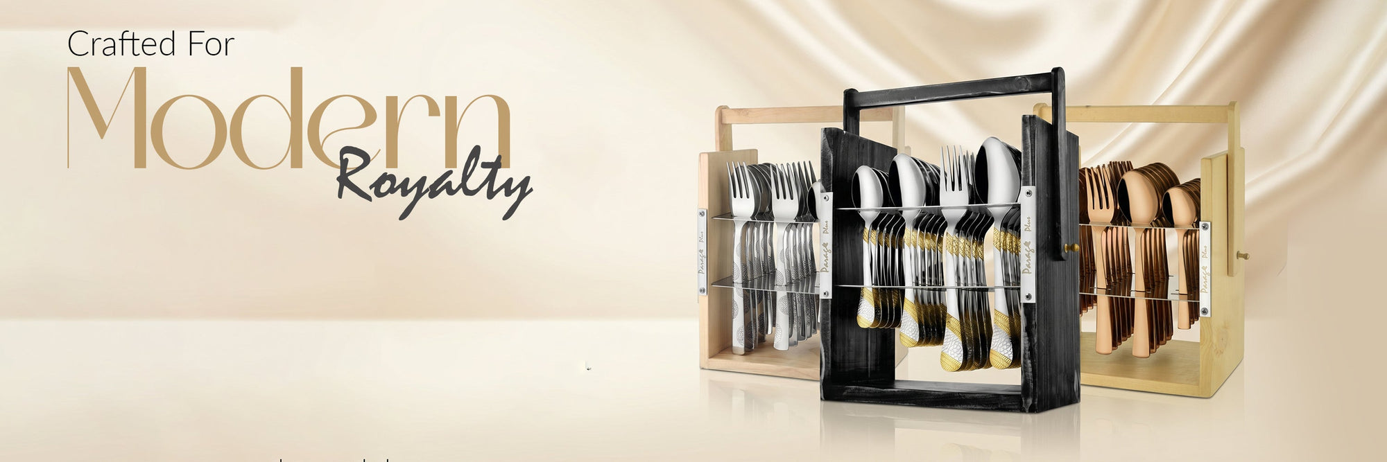 Premium Cutlery - Spoon, Forks, Knives, With Stand and Without Stand