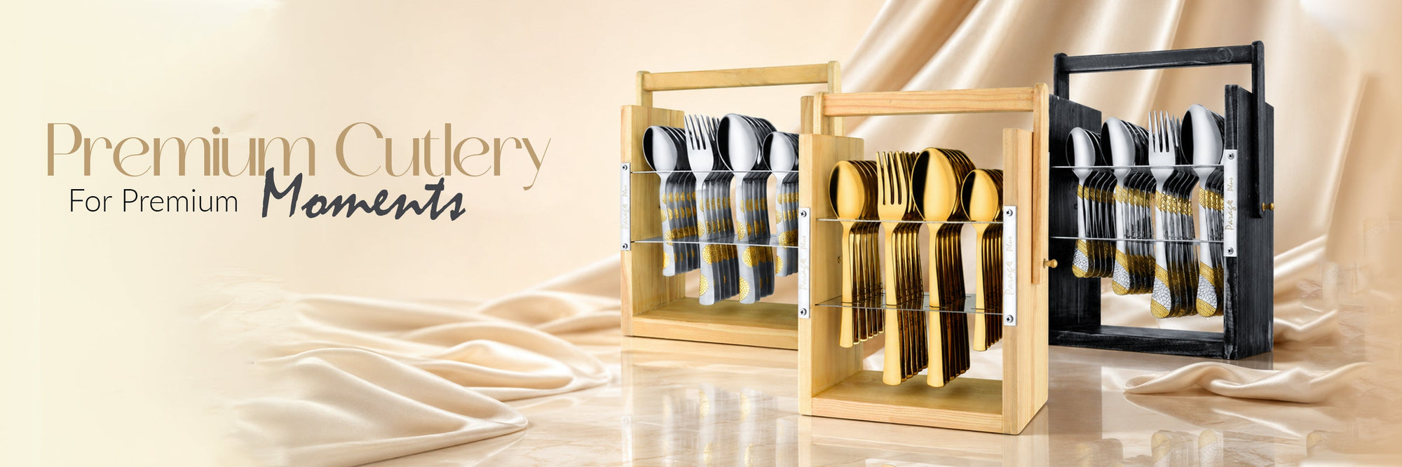 Premium Cutlery With Stand