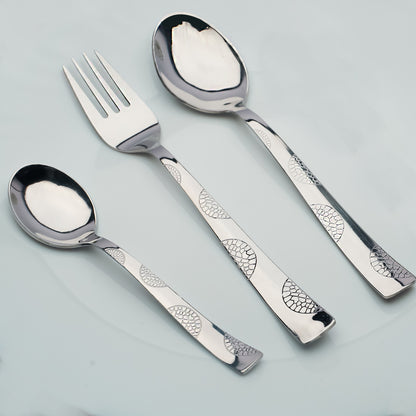 18pc Stainless Steel Cutlery | Moonpress Spoons Forks | Dining