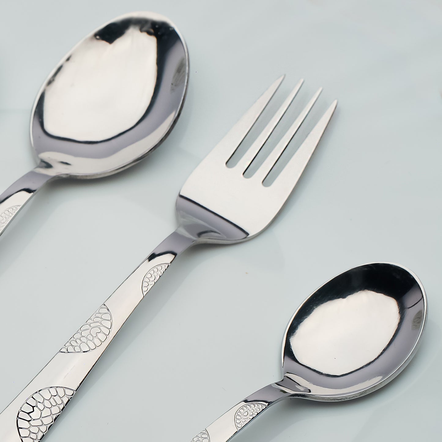 18pc Stainless Steel Cutlery | Moonpress Spoons Forks | Dining