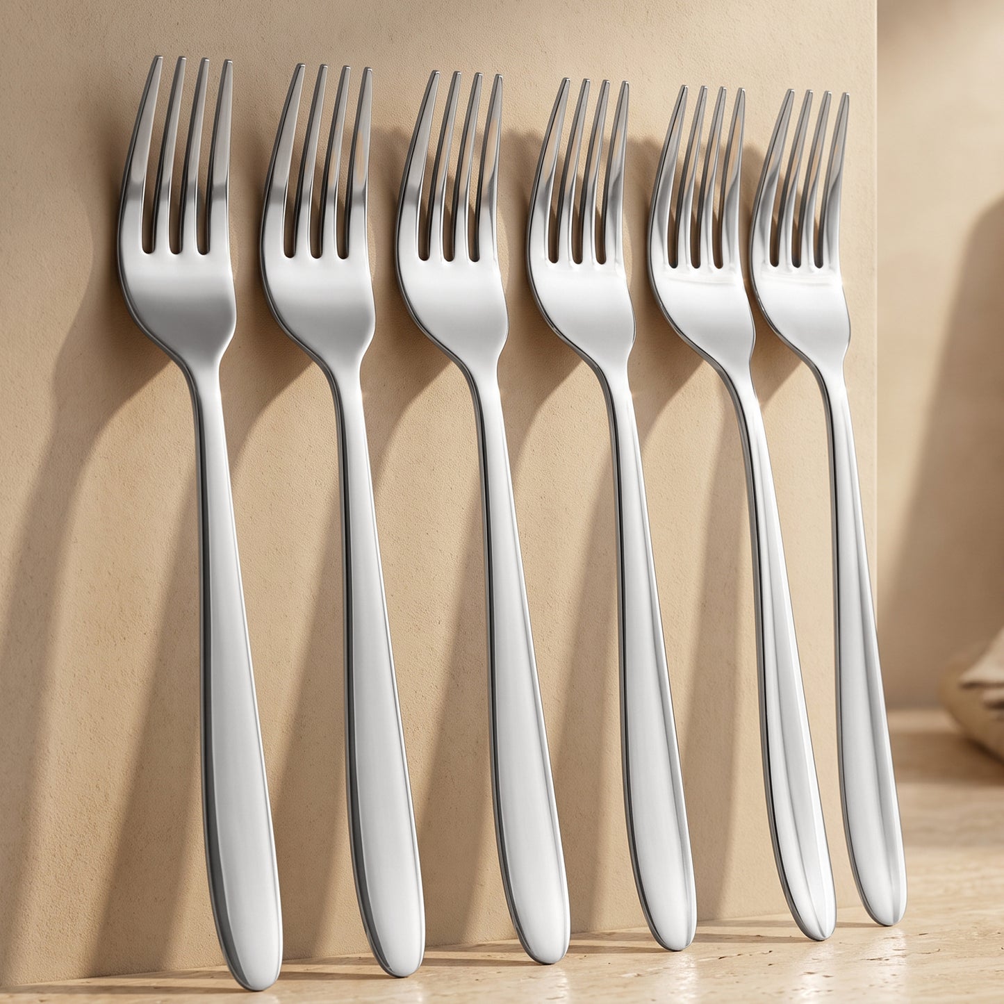 Table Fork Set | 16cm | Stainless Steel | Silver