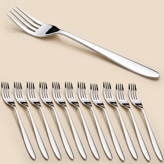 Table Fork Set | 18.5cm | Stainless Steel | Silver | Premium