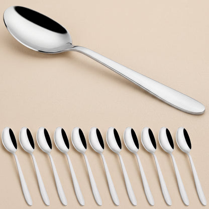 Tea Spoon Set 18cm Stainless Steel Silver Premium – Parage