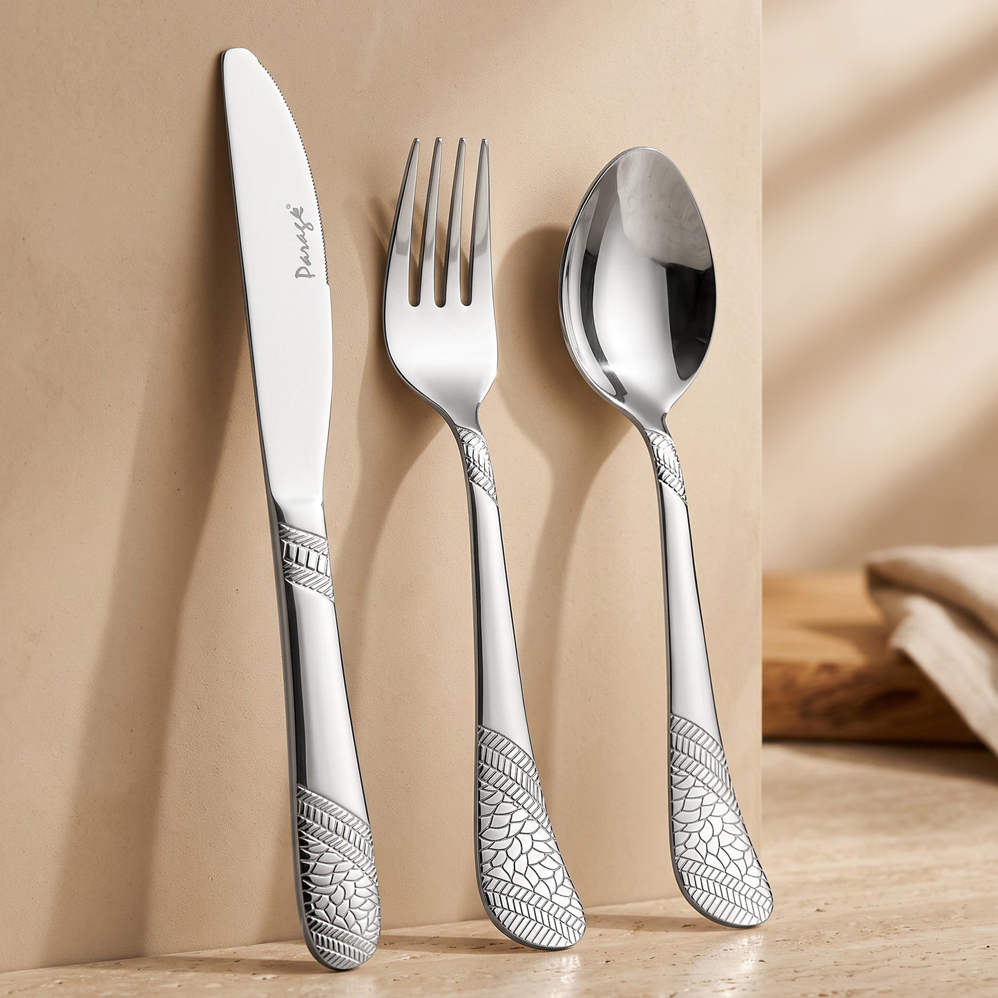 Cutlery Set | 3mm, 3pc | Stainless Steel | Silver | Imperial