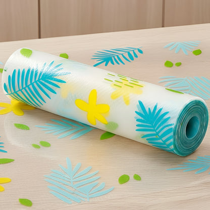Multipurpose Flower Printed EVA Anti-Slip Shelf Liner Roll – Waterproof, Durable, Non-Adhesive Mat for Kitchen, Bathroom, Cabinet, Drawer, Refrigerator & Countertop Protection (3 Meter)