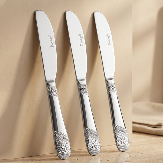 Butter Knife Set | 4 mm, 3 pcs | Stainless Steel | Imperial