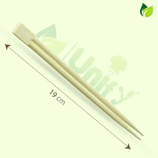 50 Pairs Bamboo Chopsticks | 8in Sushi & Noodles | Eco-Friendly
