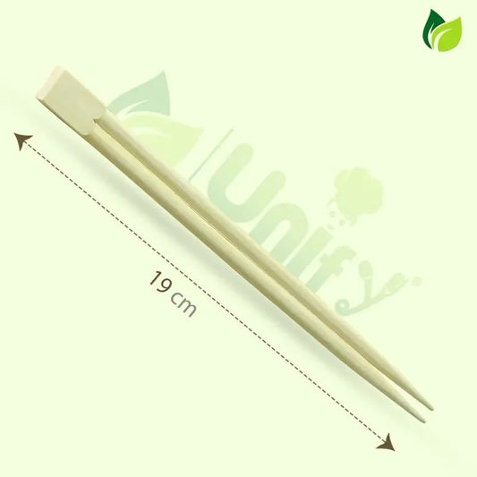 25 Pairs Bamboo Chopsticks | 8in Sushi & Noodles | Eco-Friendly