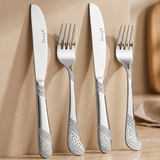 Cutlery Set | 3mm, 4pc | Stainless Steel | Silver | Imperial