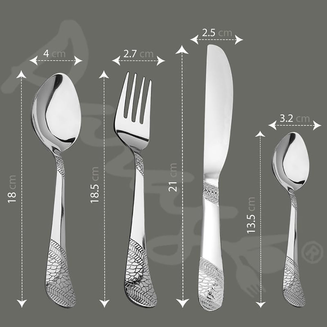 24pc Stainless Steel Cutlery | Gift Box | Imperial Knives