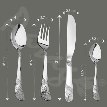 24pc Stainless Steel Cutlery | Gift Box | Imperial Knives