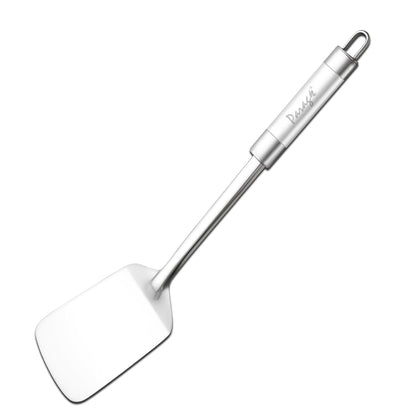 Stainless Steel Turner/Spatula | 36.8cm Kitchen Tool for Cooking Dosa, Roti, Omelette, Paranthas, PavBhaji, Breads, Silver Finish