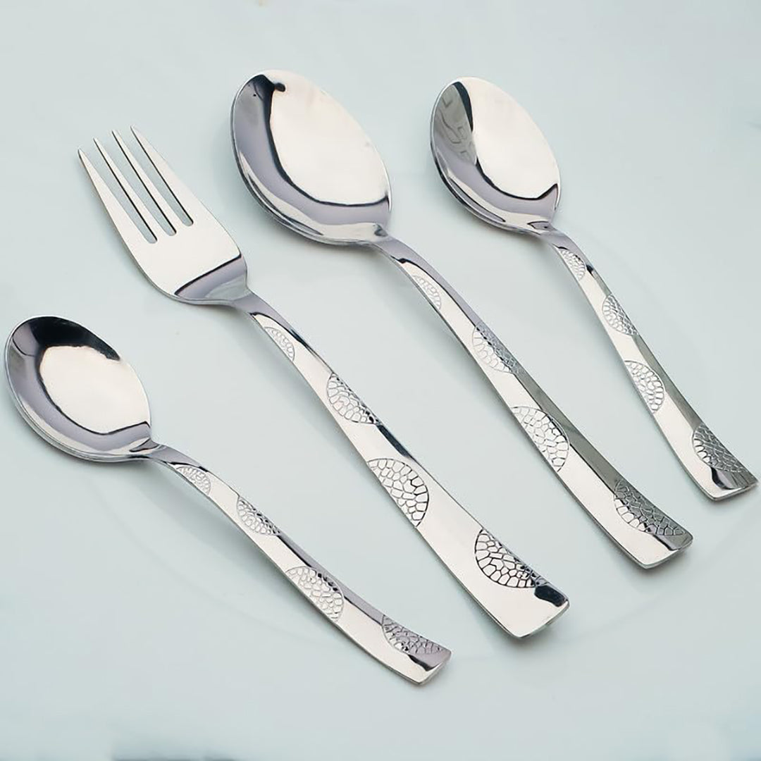 24pc Stainless Steel Cutlery | Gift Box | Spoons Forks