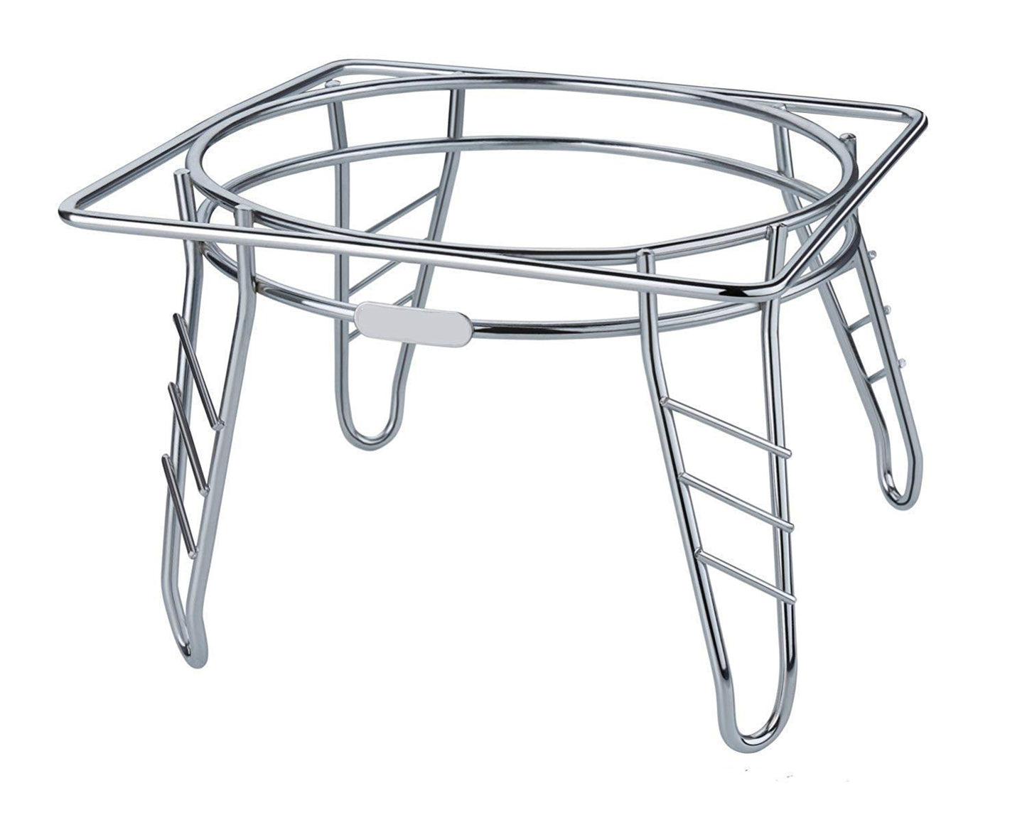 Stainless Steel Matka Stand | Heavy-Duty Pot Stand & Kitchen Organizer Chrome MATKASTAND 1