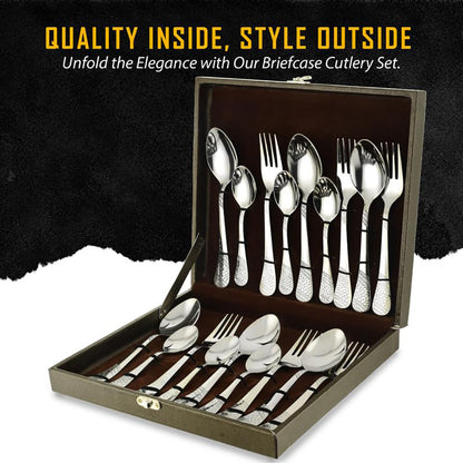 18pc Stainless Steel Cutlery | Gift Box | Imperial Design