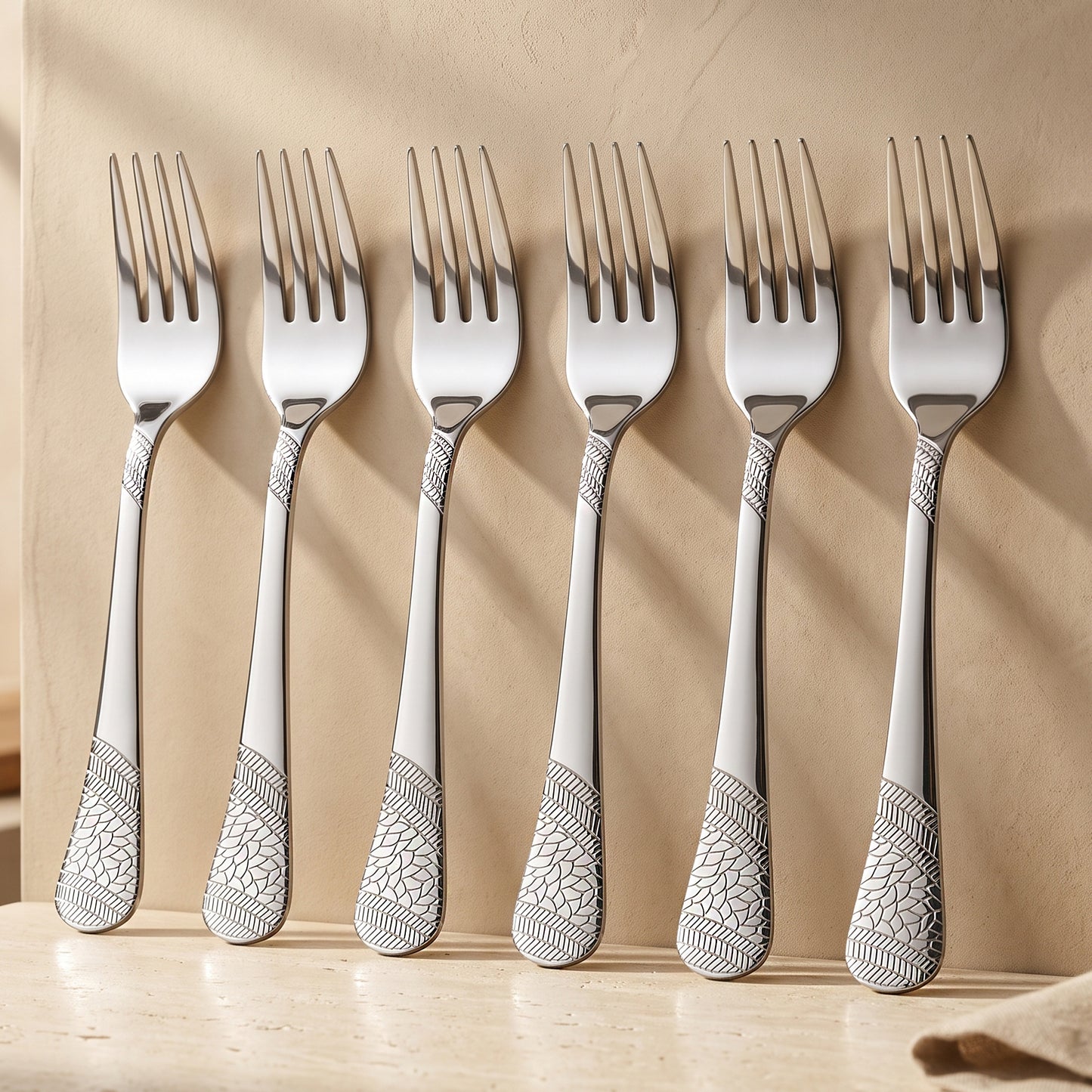 Cutlery Set | 18.5cm, 6 piece | Stainless Steel | Silver | Imperial Design