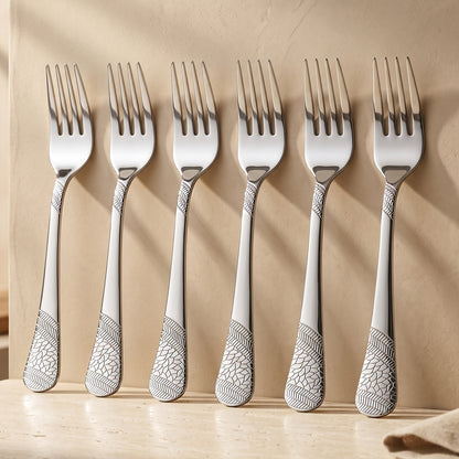 Cutlery Set | 18.5cm, 6 piece | Stainless Steel | Silver | Imperial Design