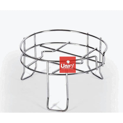 Stainless Steel Matka Stand | Tiered Countertop Pot & Jug Rack Chrome FILTERSTAND 1