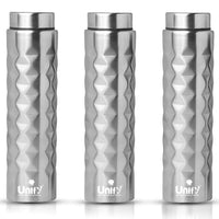 Water Bottle | 950 ml, 3 pcs | Stainless Steel | Mars | Leak-Proof