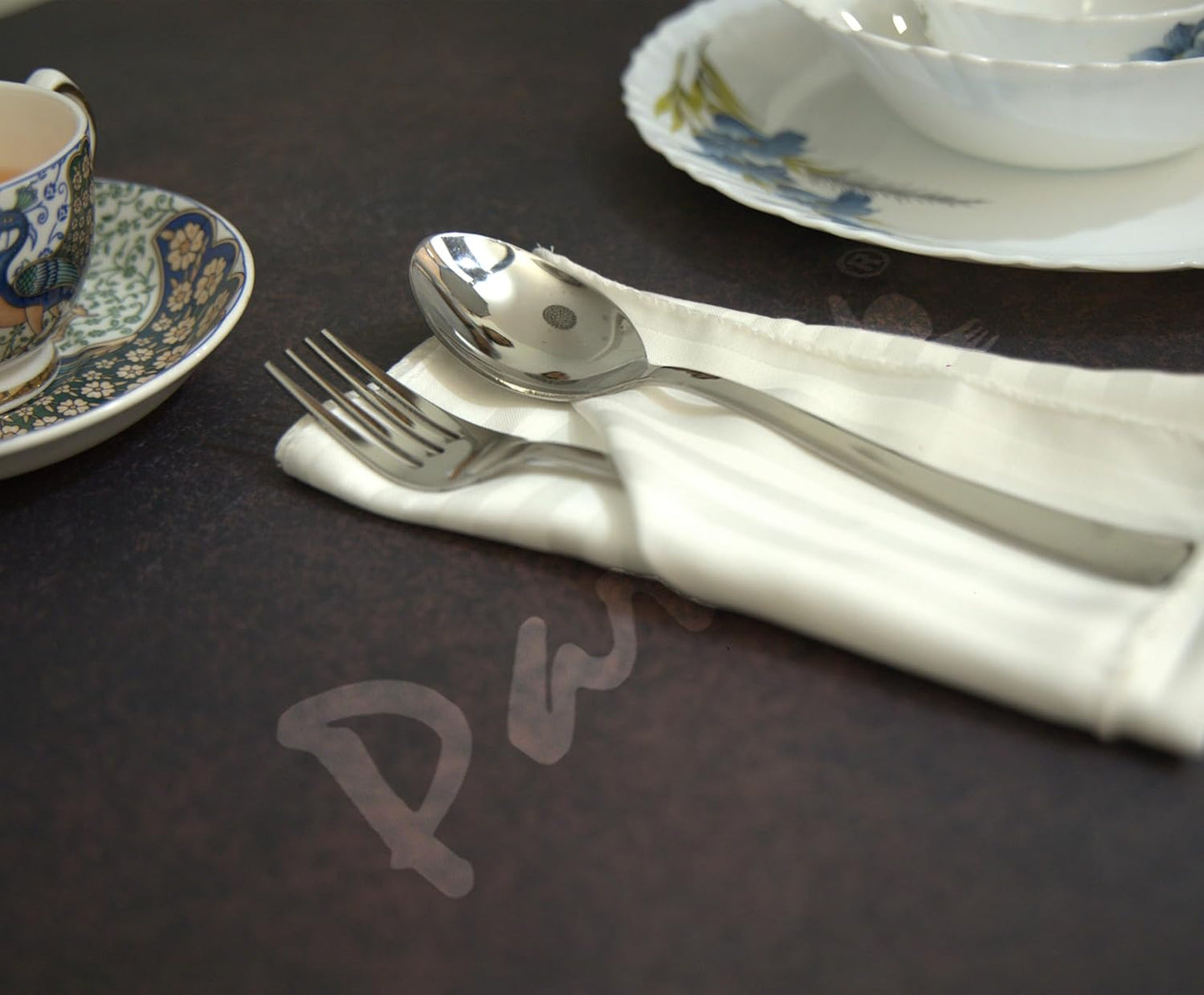12 Pcs Stainless Steel Dinner Spoon Set | Mirror Finish Silver Spoons 16 cm PARAGIMPBABY 3