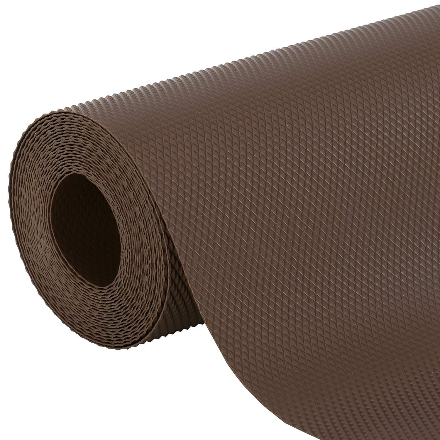 Brown EVA Anti-Slip Shelf Liner Roll - 45 cm x 5 m, Multipurpose Mats5BROWNMAT1 1
