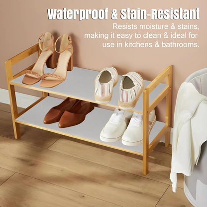 Transparent EVA Anti-Slip Shelf Liner Roll - 45 cm x 5 m, Multipurpose Mats5TRANSMAT1 4