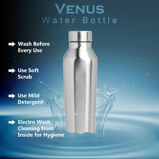 3 Pcs Venus Stainless Steel Water Bottles | 950 ml | Leak-Proof