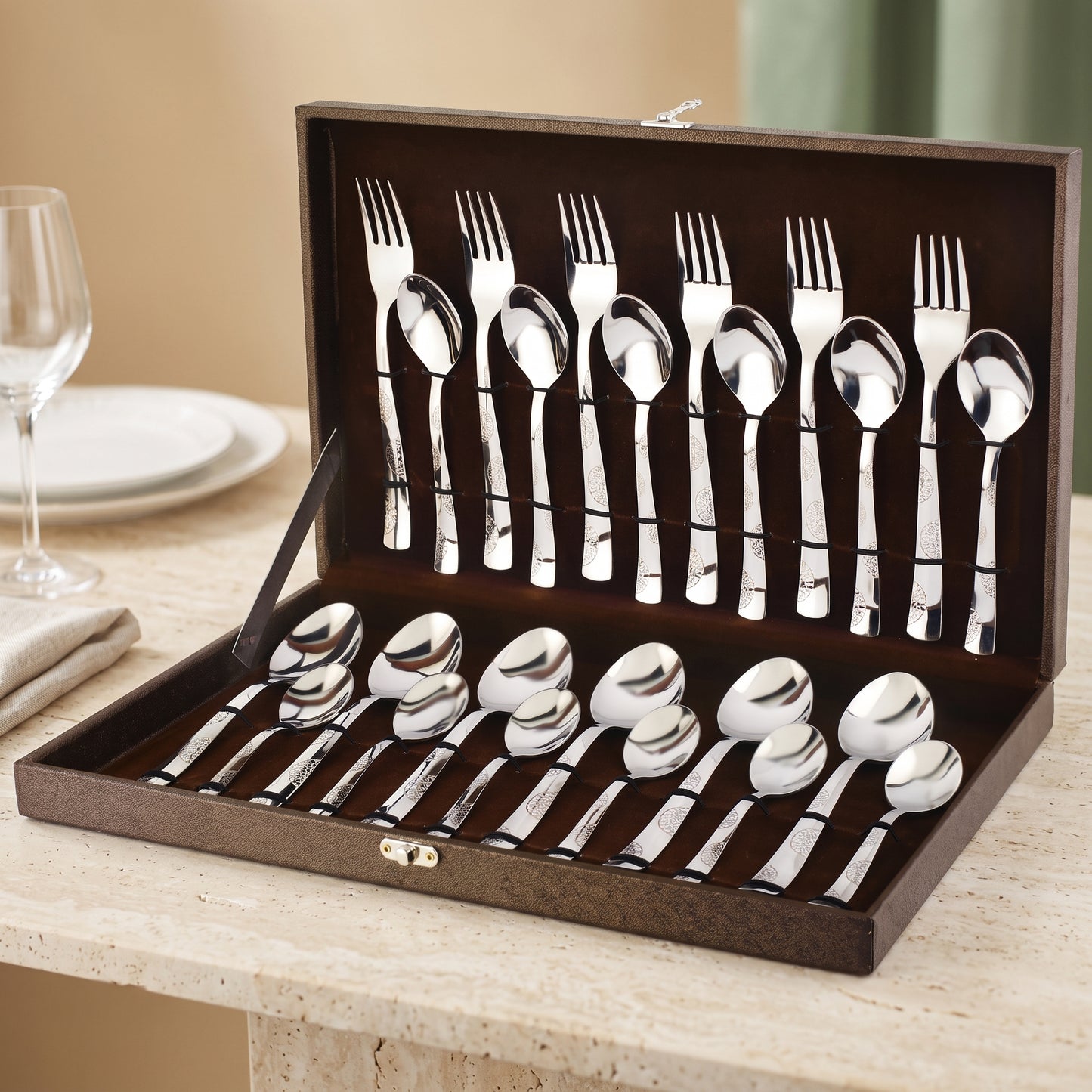 Cutlery Set | 24pc | Stainless Steel | Gift Box