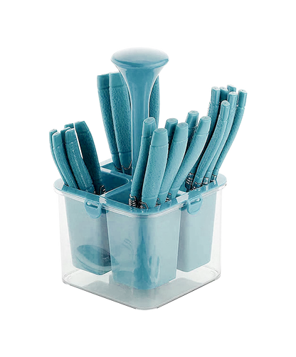 Cutlery Set | Stainless Steel | Blue | Camry