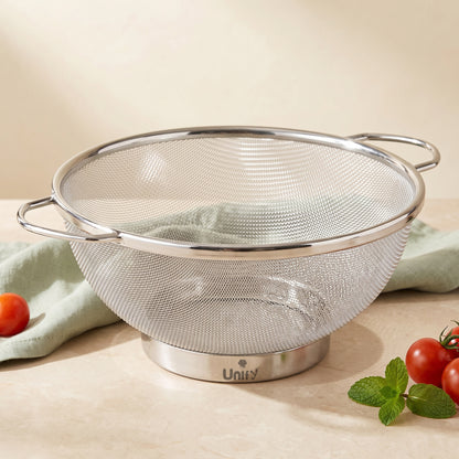 Strainer & Colander 28cm Stainless Steel Silver – Parage