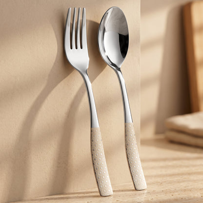 Cutlery Set | 12 pcs | Stainless Steel | Silver | Dazzle
