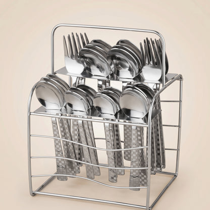 Cutlery Set | Stainless Steel | Silver | Decora