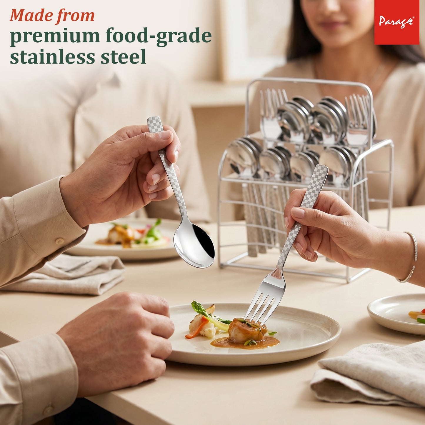 Cutlery Set | Stainless Steel | Silver | Decora