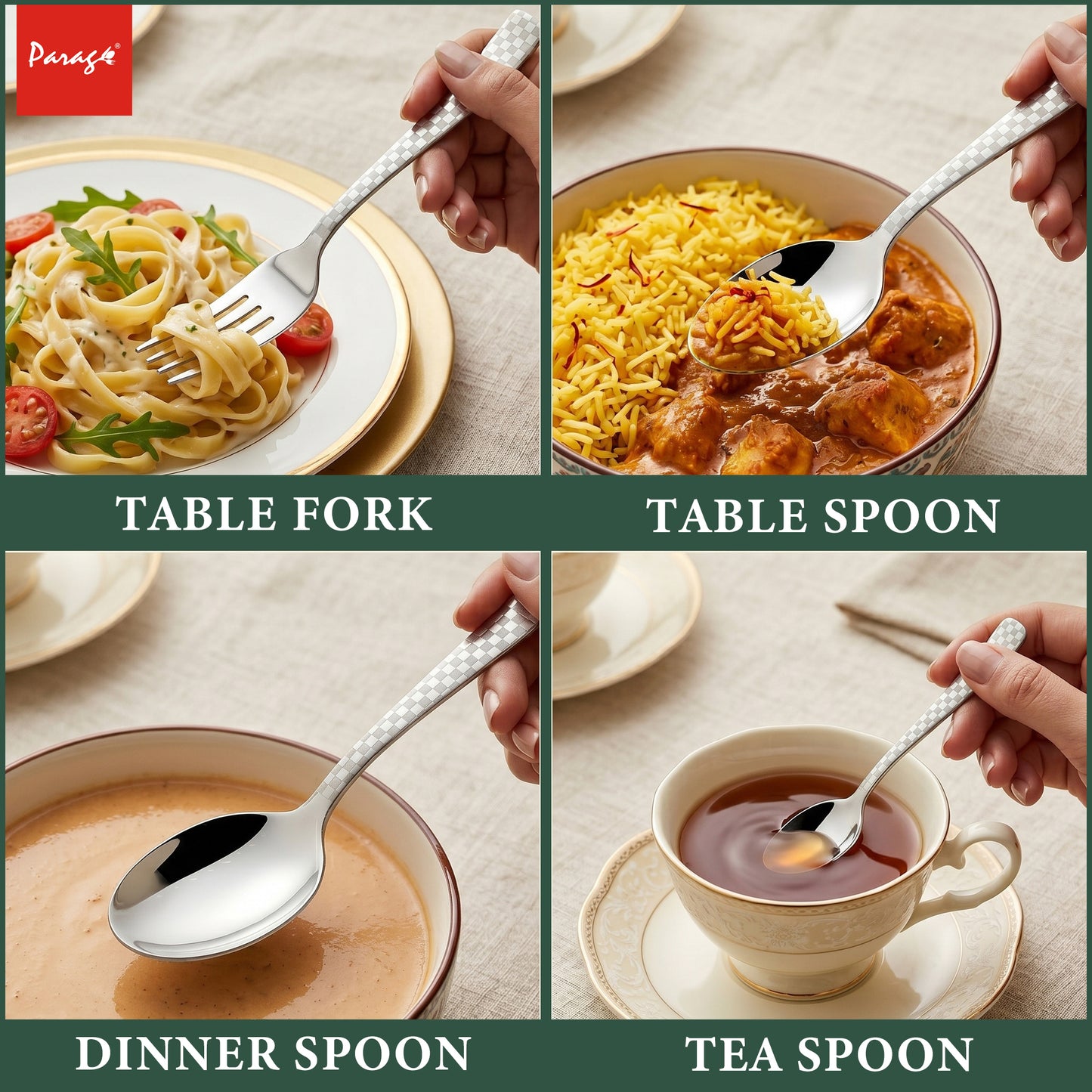 Cutlery Set | Stainless Steel | Silver | Decora