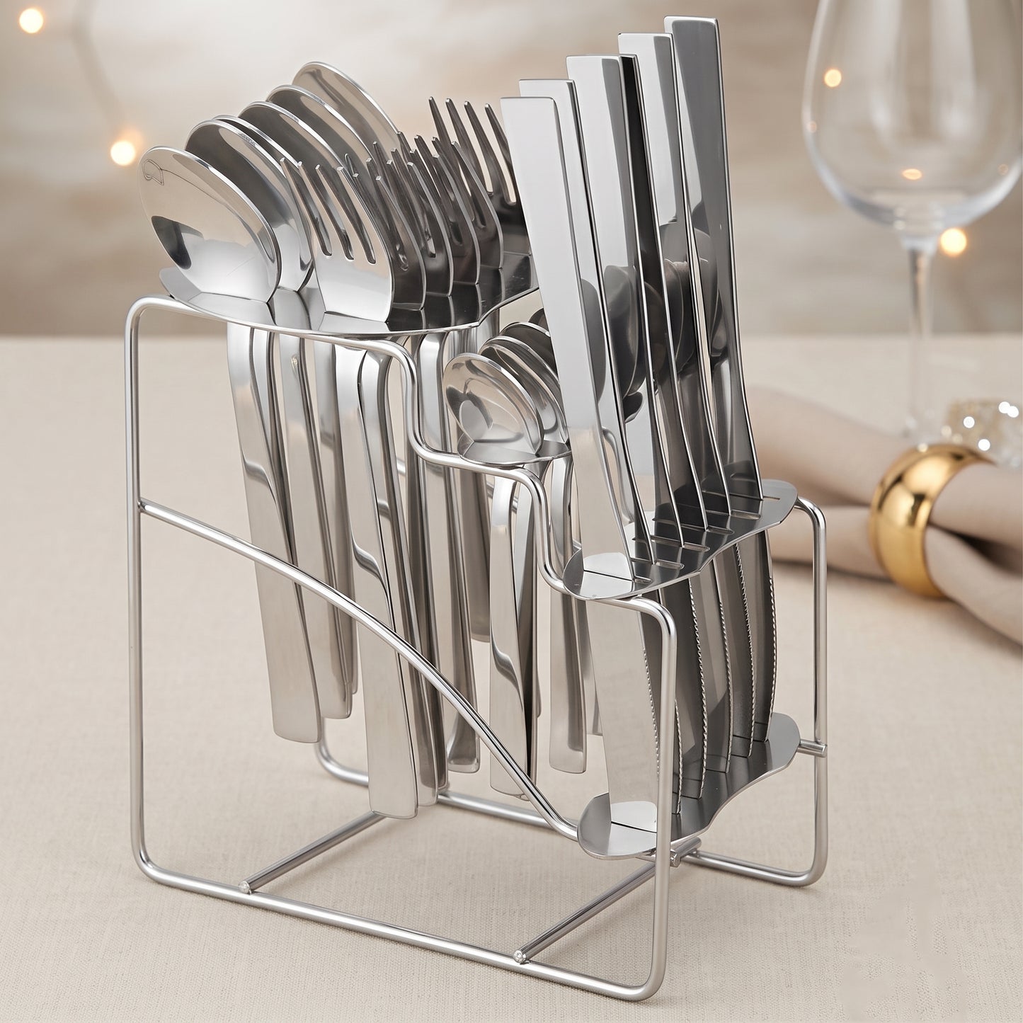 Cutlery Set | Stainless Steel | Silver | Fantasy Knives