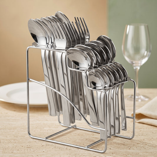 Cutlery Set | Stainless Steel | Silver | Fantasy