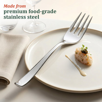 Cutlery Set | 15.5cm | Stainless Steel | Silver | Premium