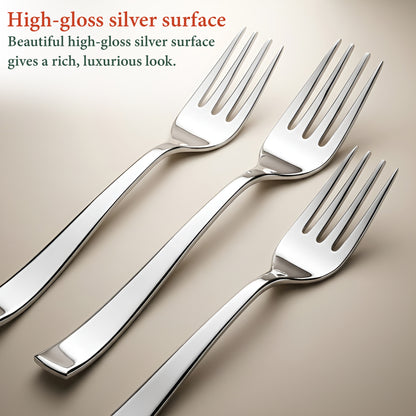 Cutlery Set | 15.5cm | Stainless Steel | Silver | Premium