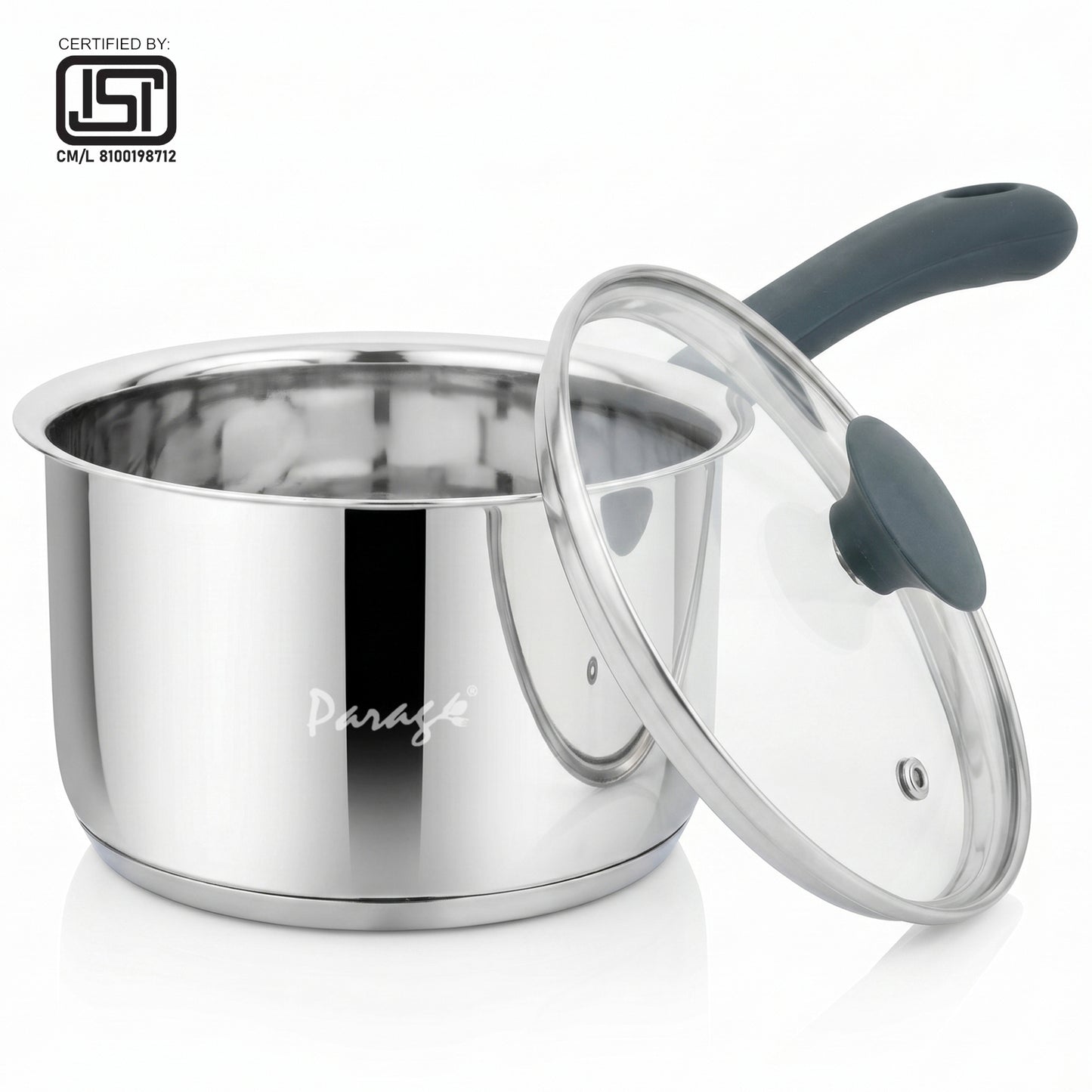 Saucepan | Stainless Steel | Silver