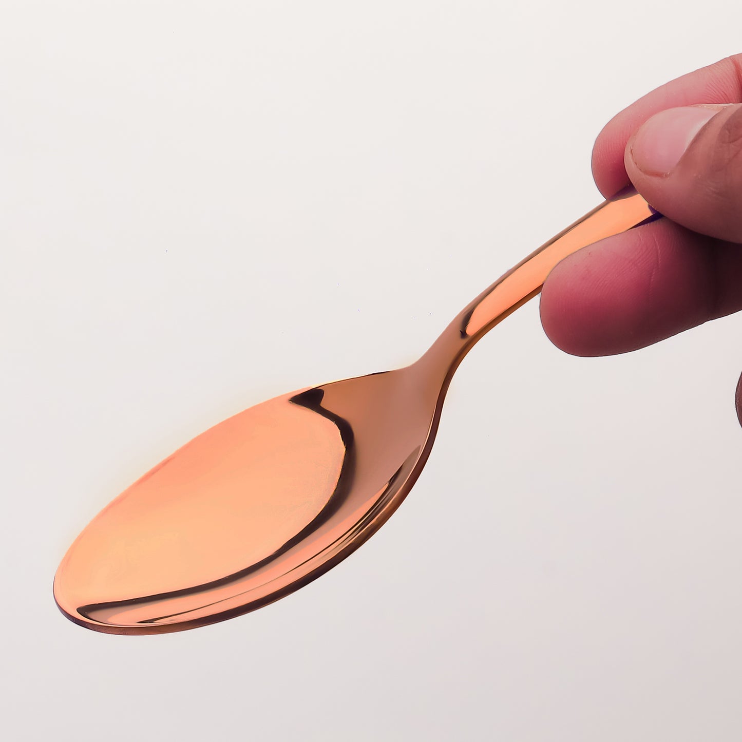 18pc Stainless Steel Rose Gold Cutlery | Spoons Forks Tea | Dining