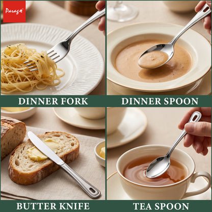 Cutlery Set Stainless Steel Silver Imperio – Parage