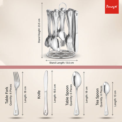 Cutlery Set Stainless Steel Silver Imperio – Parage