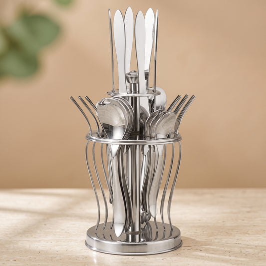 Cutlery Set | 25 pieces | Stainless Steel | Jazz Premium