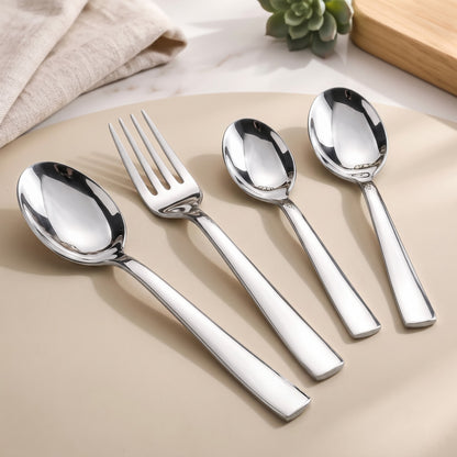 Cutlery Set Stainless Steel Silver 24 pcs – Parage
