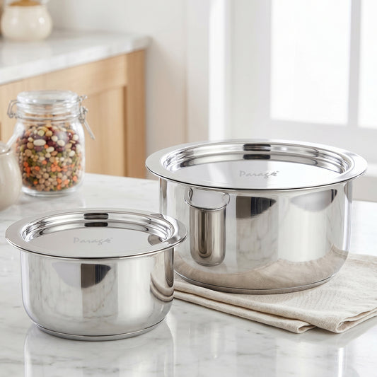 Saucepan | 1l, 1.3l | Stainless Steel | Silver | Tri-Ply