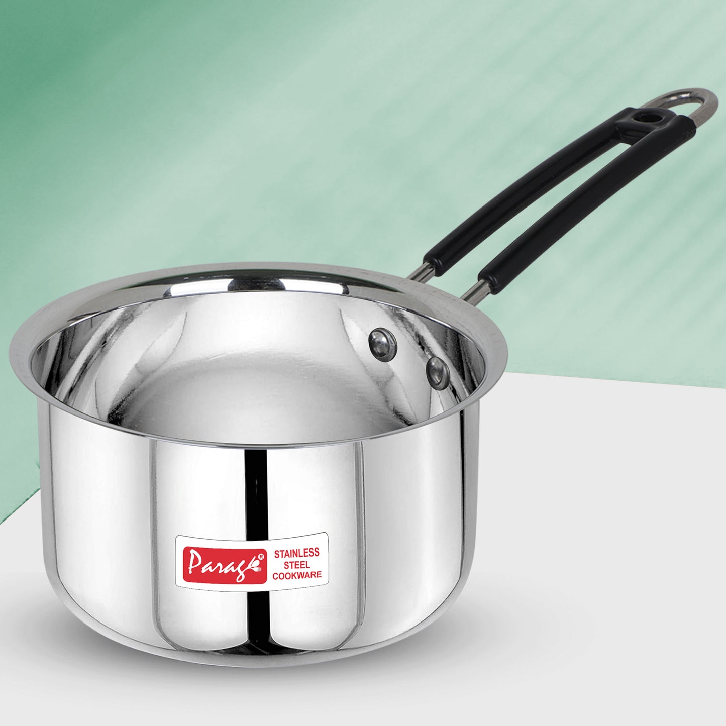 Stainless Steel Saucepan | 1.75L Heavy Gauge | Silver