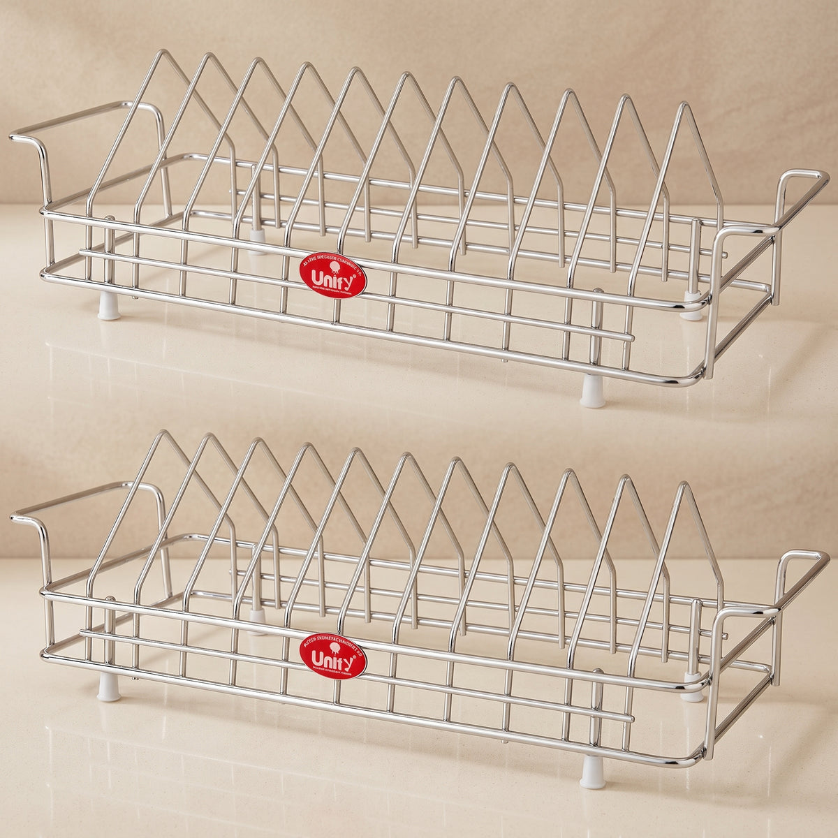 Plate Rack 10 section Stainless Steel Silver – Parage