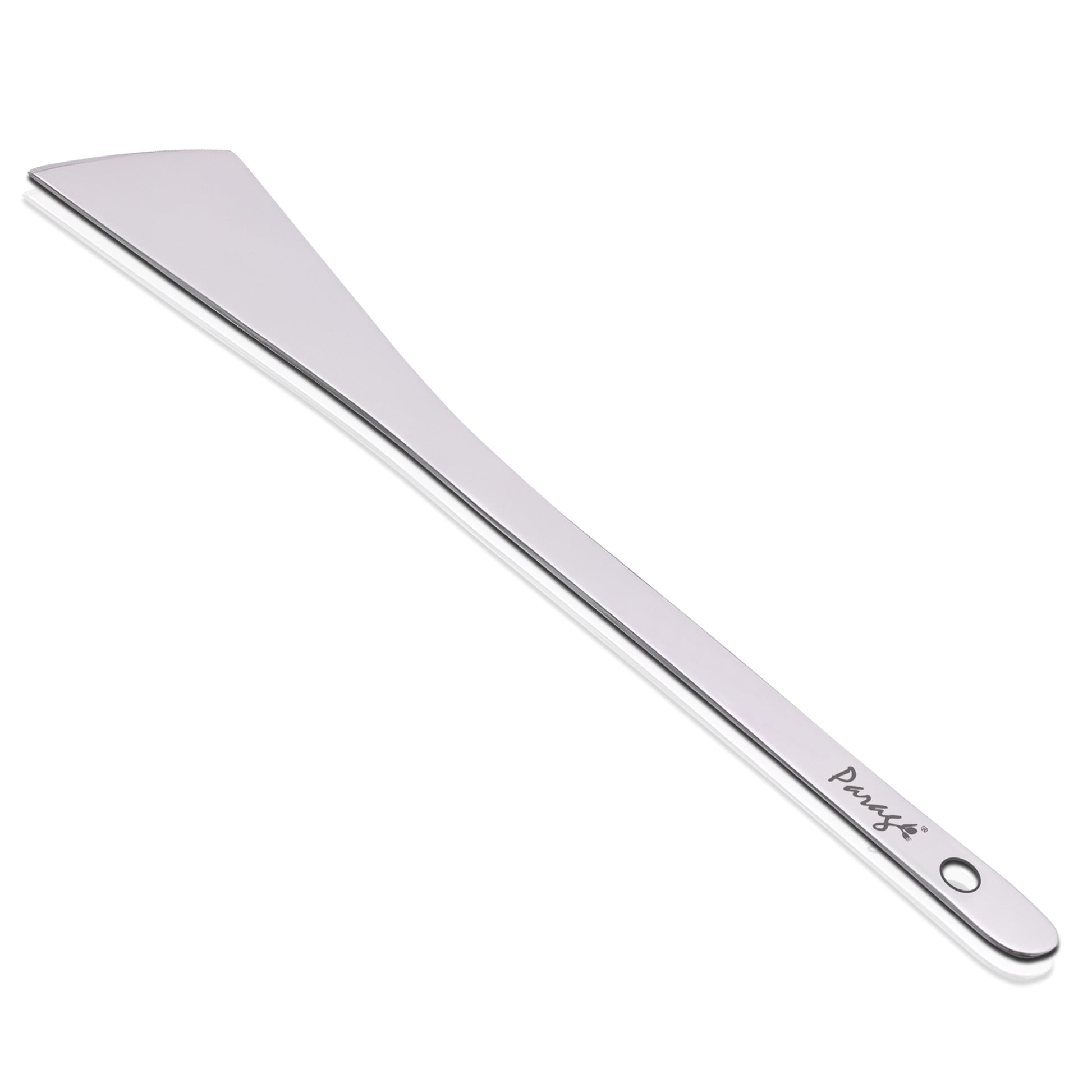 Stainless Steel Dosa Turner | 31.5cm Heavy Gauge Plain Spatula for Cooking Dosa, Chilla, Omelette, Silver Finish